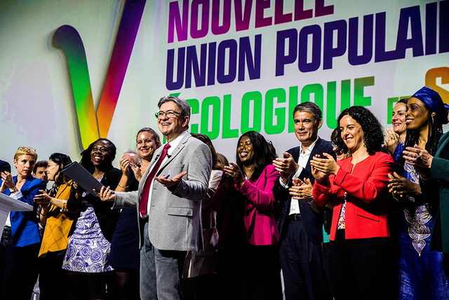 Het Franse establishment voert campagne tegen de "Nouvelle union populaire écologique et sociale"