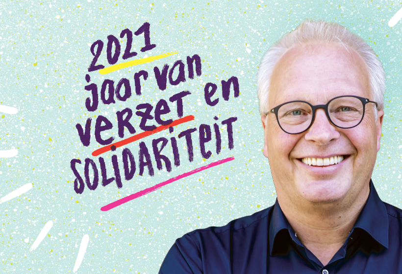 2021, jaar van verzet en solidariteit: volg de nieuwjaarstoespraak van Peter Mertens