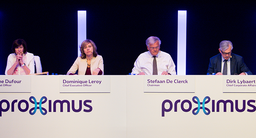 Doorbreken loonplafond Proximus: PVDA eist hoorzitting