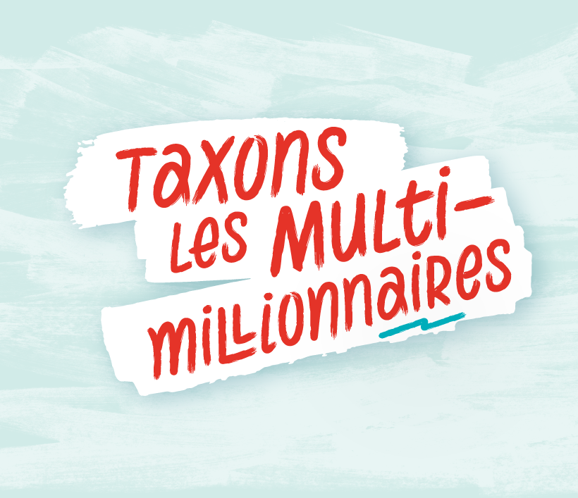 Slogan 'taxons les multimillionnaires'