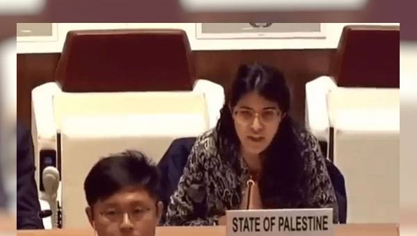 Nada Abu Tarbush, représentante de l’État de Palestine à l’ONU