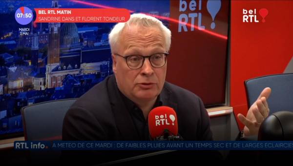 Peter Mertens à Bel RTL.