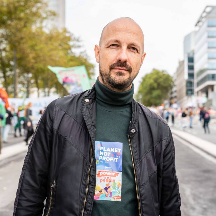 Marc Botenga, eurodéputé du PTB