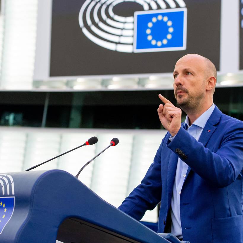 Marc Botenga, eurodéputé du PTB