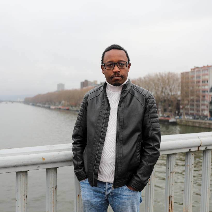 Germain Mugemangango, chef de groupe PTB au Parlement wallon