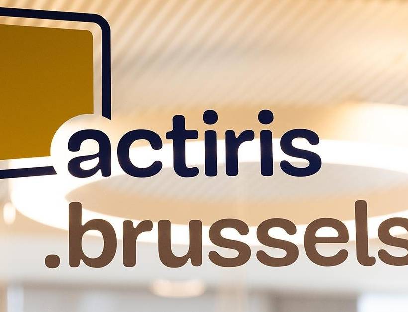 Logo van Actiris Brussel.