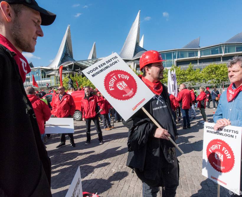 Minimumloon 14 euro per uur: PVDA dient het VBO van antwoord