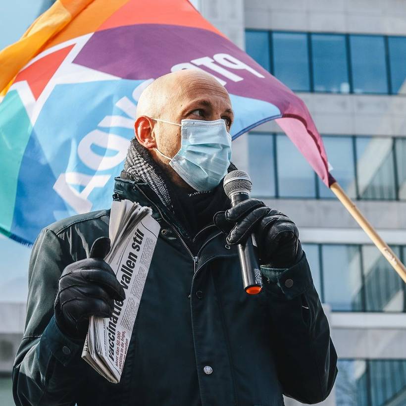 Marc Botenga (PVDA): "Het vaccin is er. Laat het ons delen".