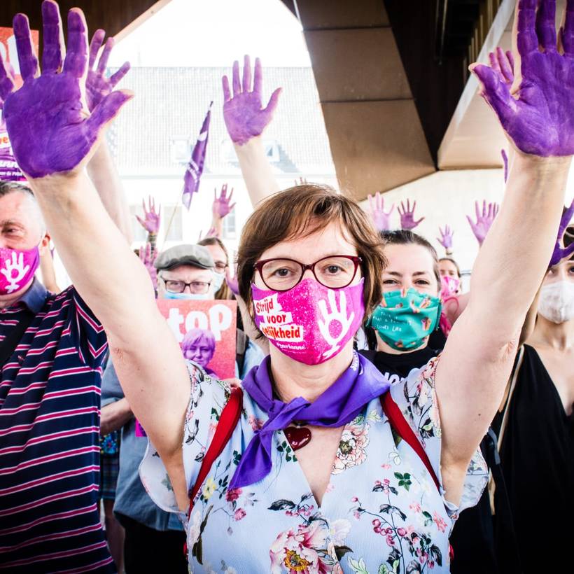 Op 8 maart staak ik voor een echt feministisch beleid