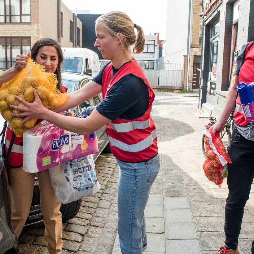 “Steun de SolidariTeams in de eindejaarsperiode”