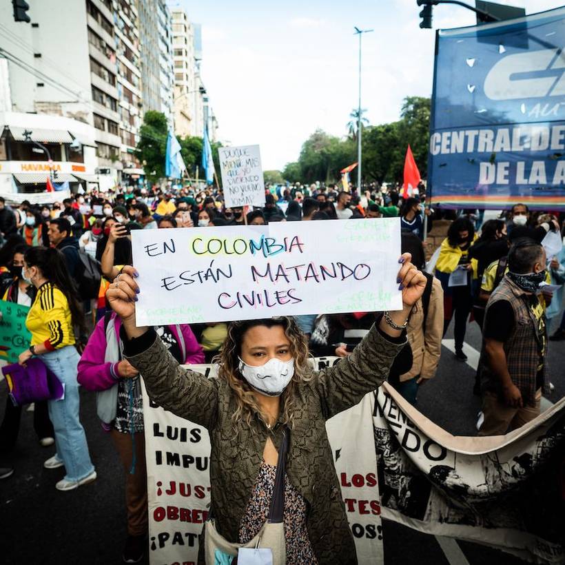 Colombie : à bout, le peuple exige le départ du gouvernement