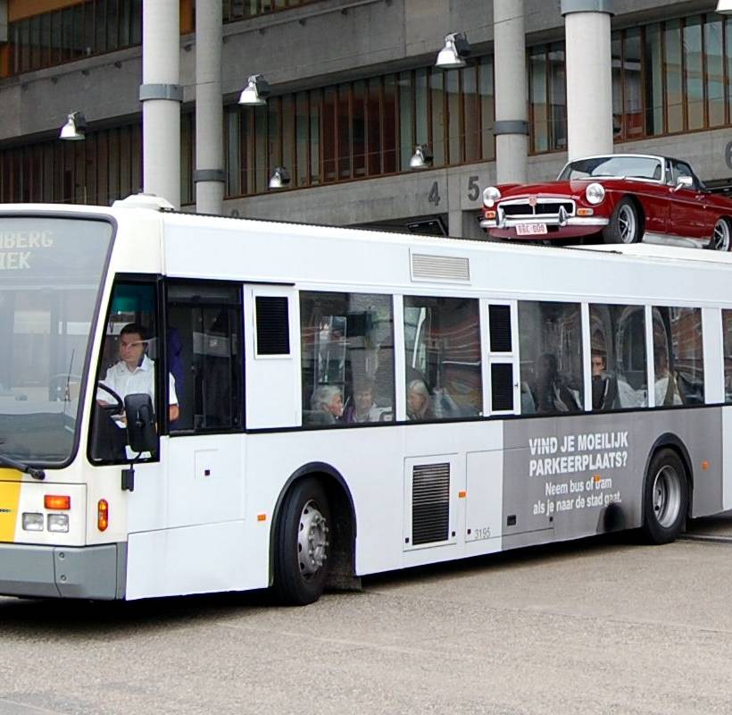 Een bus van De Lijn in Leuven