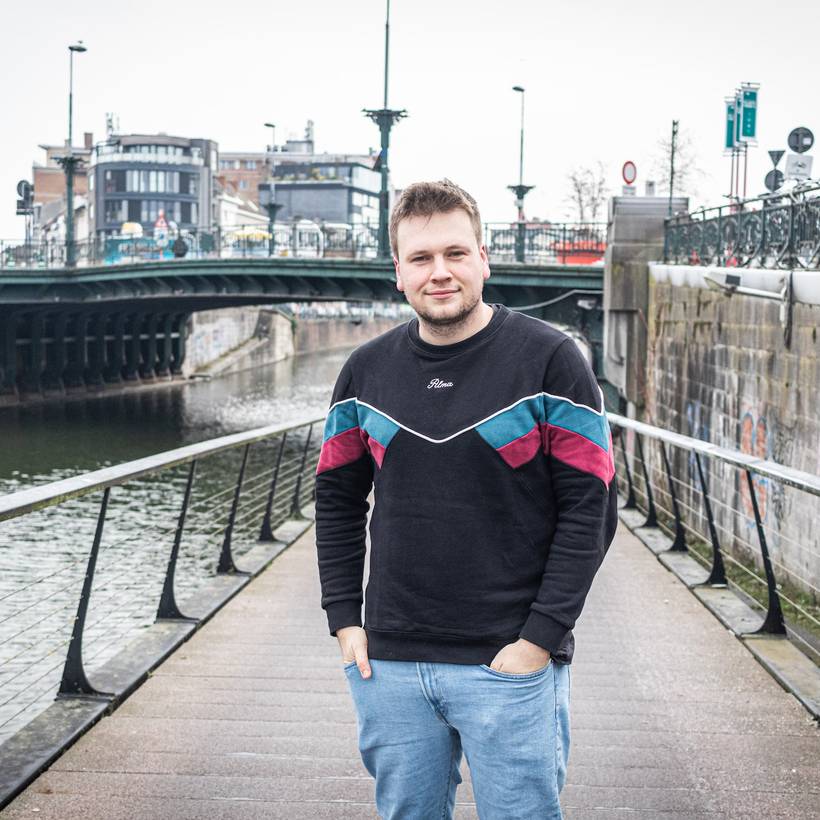 Maak kennis met Onno Vandewalle (27), de nieuwe volksvertegenwoordiger voor PVDA in het Vlaams parlement