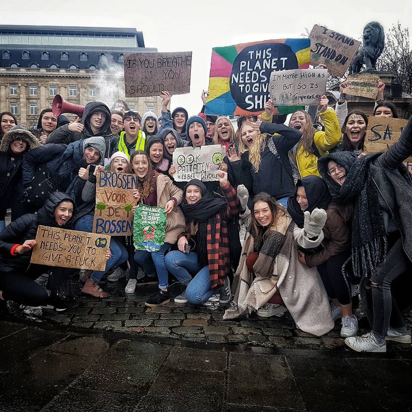 De klimaatgeneratie wijst de weg: afspraak op 27 januari voor de grote klimaatmars 