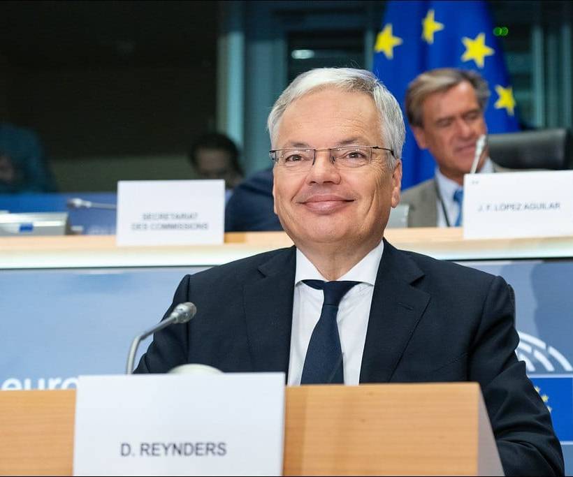 Didier Reynders wordt straks dus echt Eurocommissaris voor Justitie … 