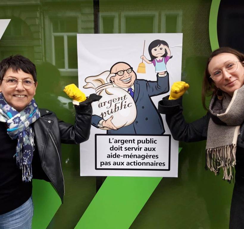 Strijd van huishoudhulpen wordt heviger