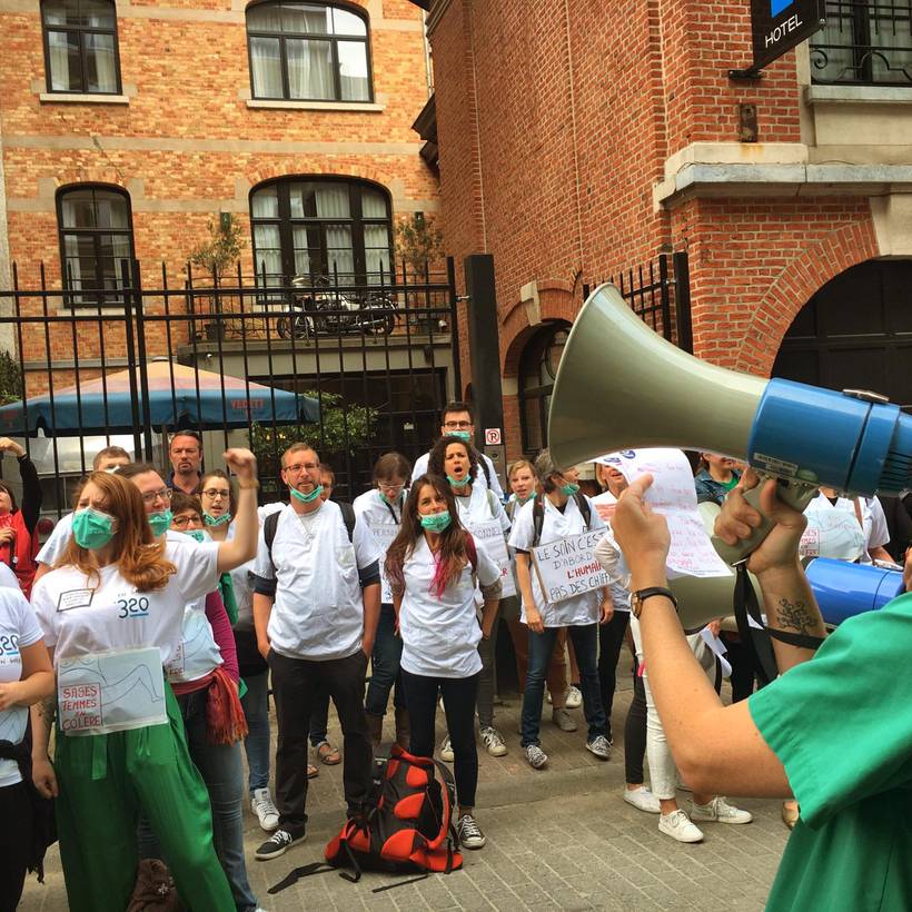 Overwinning voor de witte woede ! 67 miljoen aan middelen voor verpleegkundigen vrijgemaakt op voorstel van PVDA