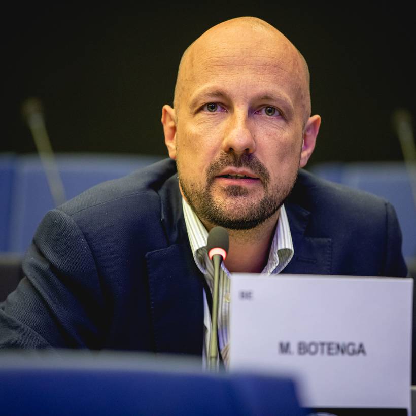 Marc Botenga, député européen du PTB.