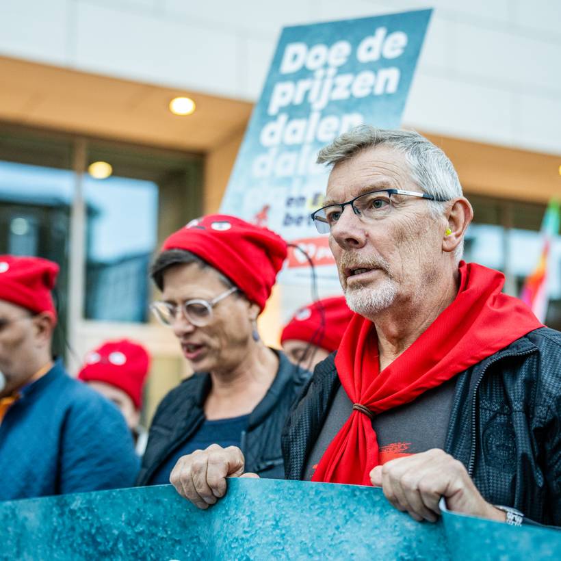 Rudi Kennes, europees lijsttrekker voor de PVDA.