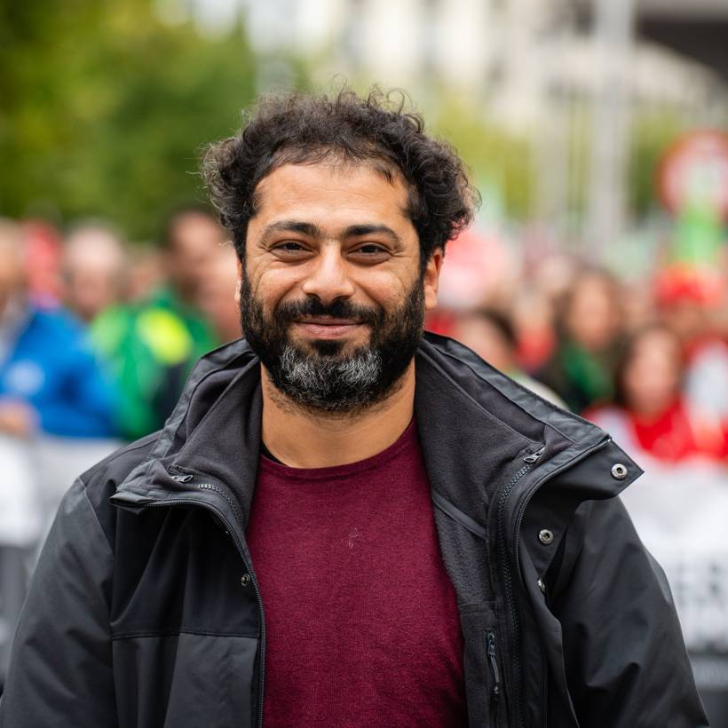 Nabil Boukili, député fédéral PTB.