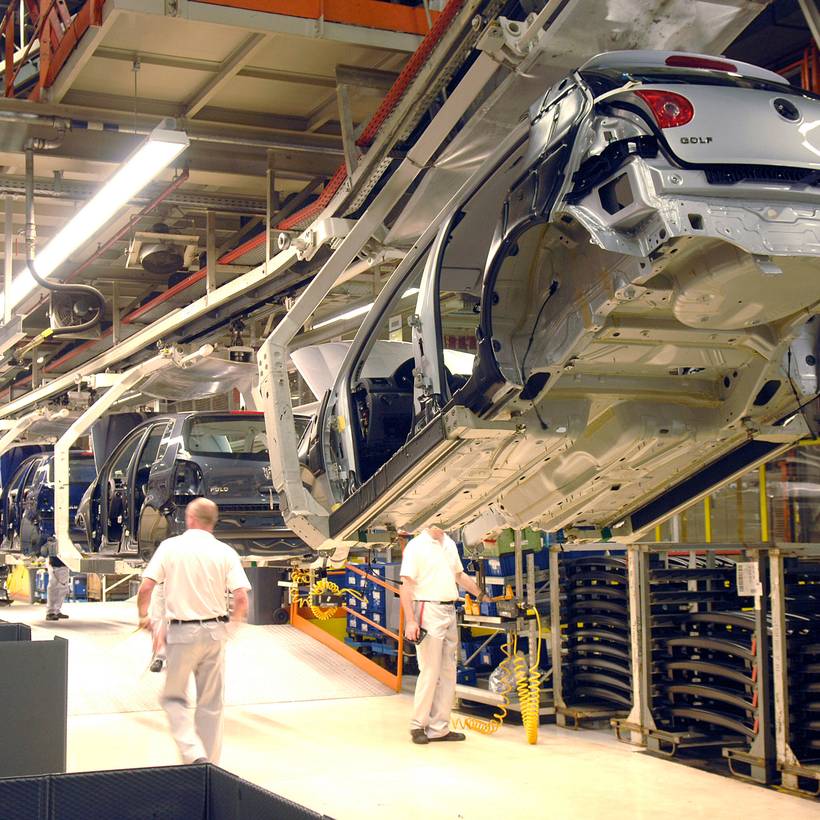 L'intérieur de l'usine Audi Brussels, à la pointe de la technologie.