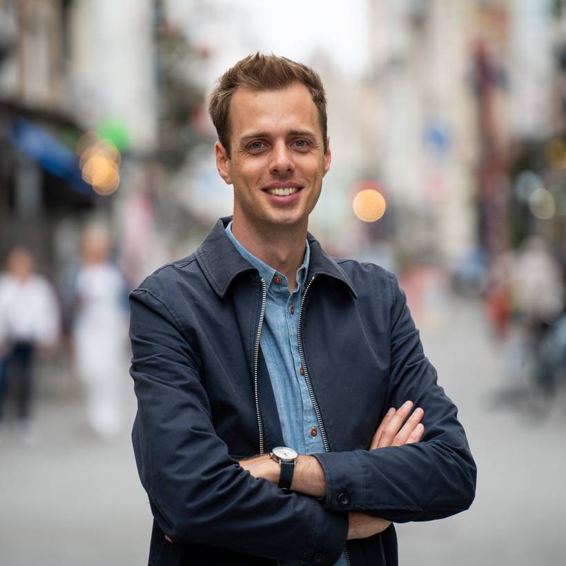 Jos D'Haese kruist zijn armen