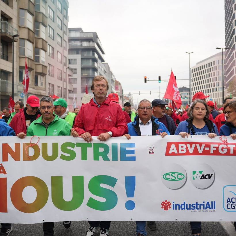 Manifestation "L'industrie est à nous" le 16 septembre 2024.