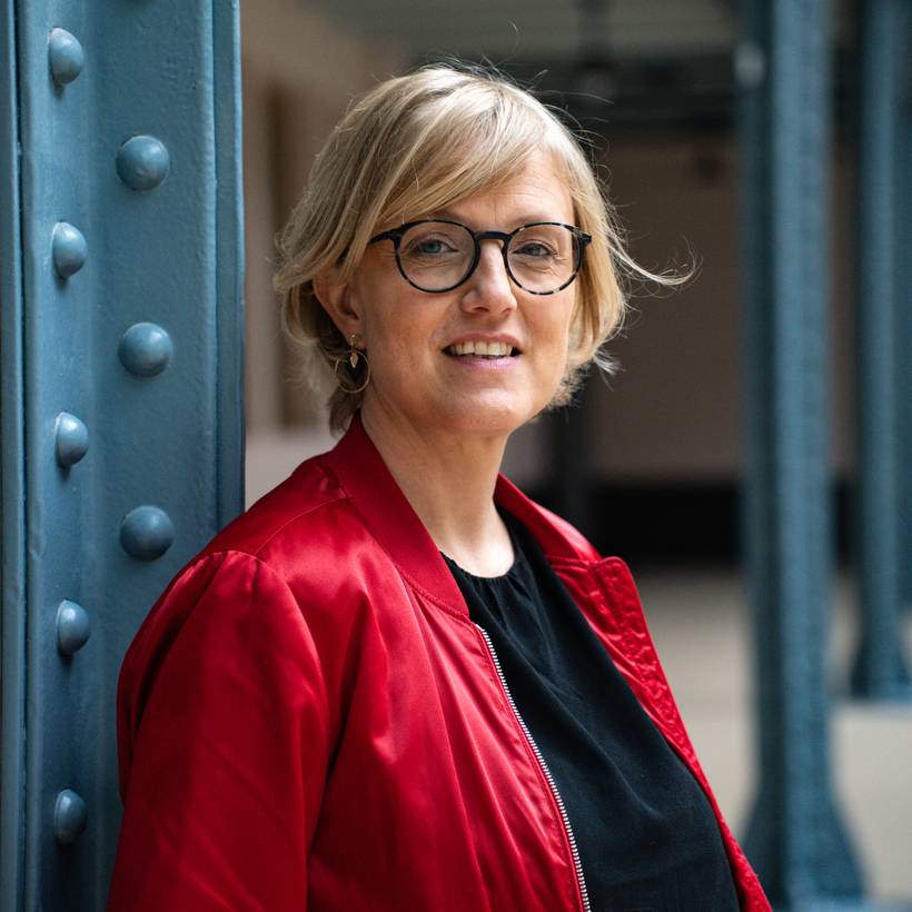 Sofie Merckx, PVDA-fractieleider in de Kamer.