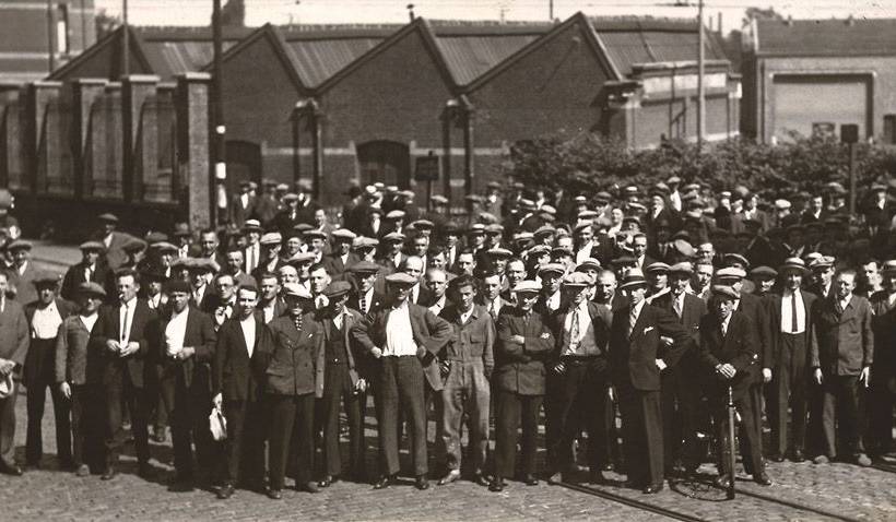 Staking in Gent in 1936.