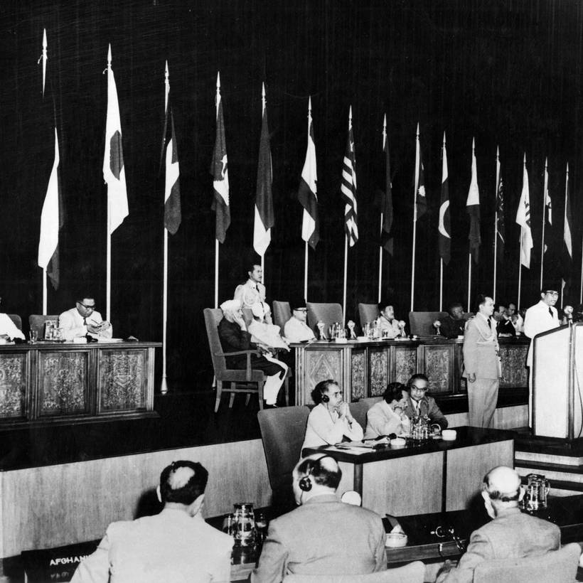 Conférence de Bandung, du 18 au 24 avril 1955.