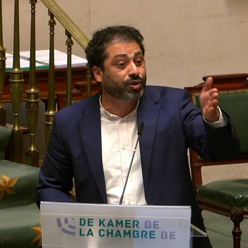 Nabil Boukili à la Chambre