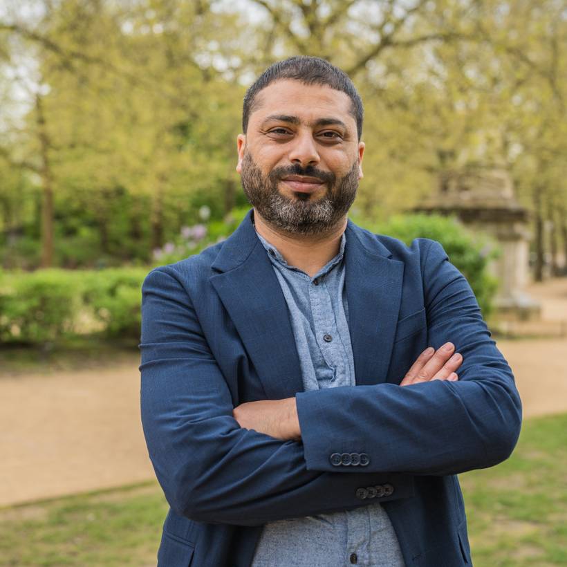 Le député fédéral du PTB Nabil Boukili.