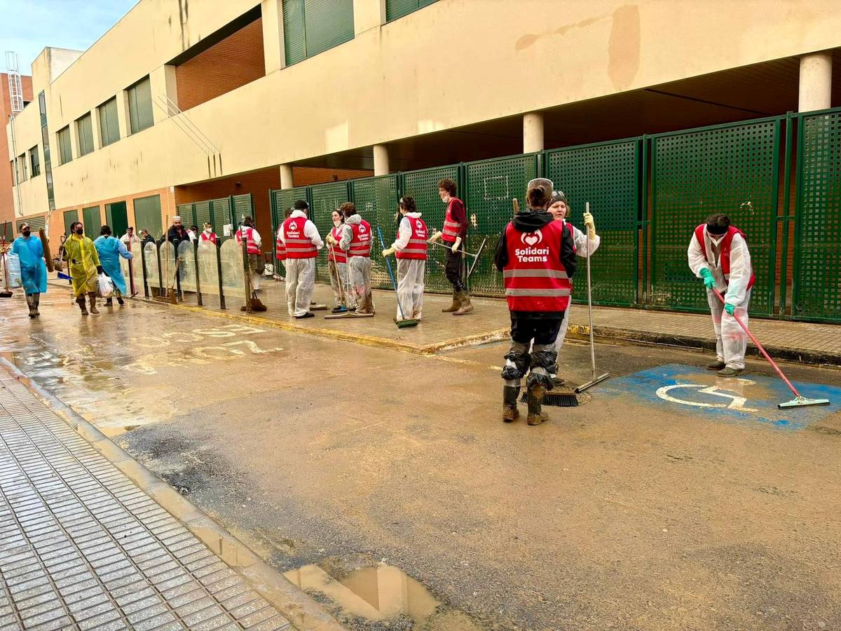 Vernieling in Valencia op zaterdag 9 november