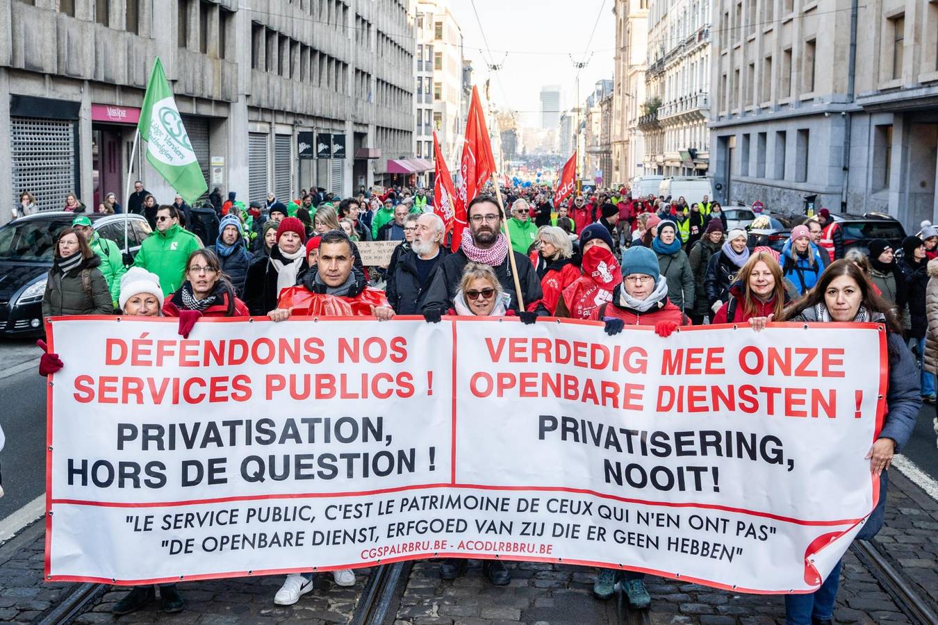 Manifestation à Bruxelles le 13 janvier contre le gouvernement des casseurs.