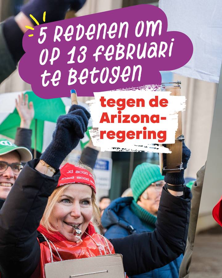 Tekst: 5 redenen om op 13 februari te betogen tegen de Arizona-regering ā