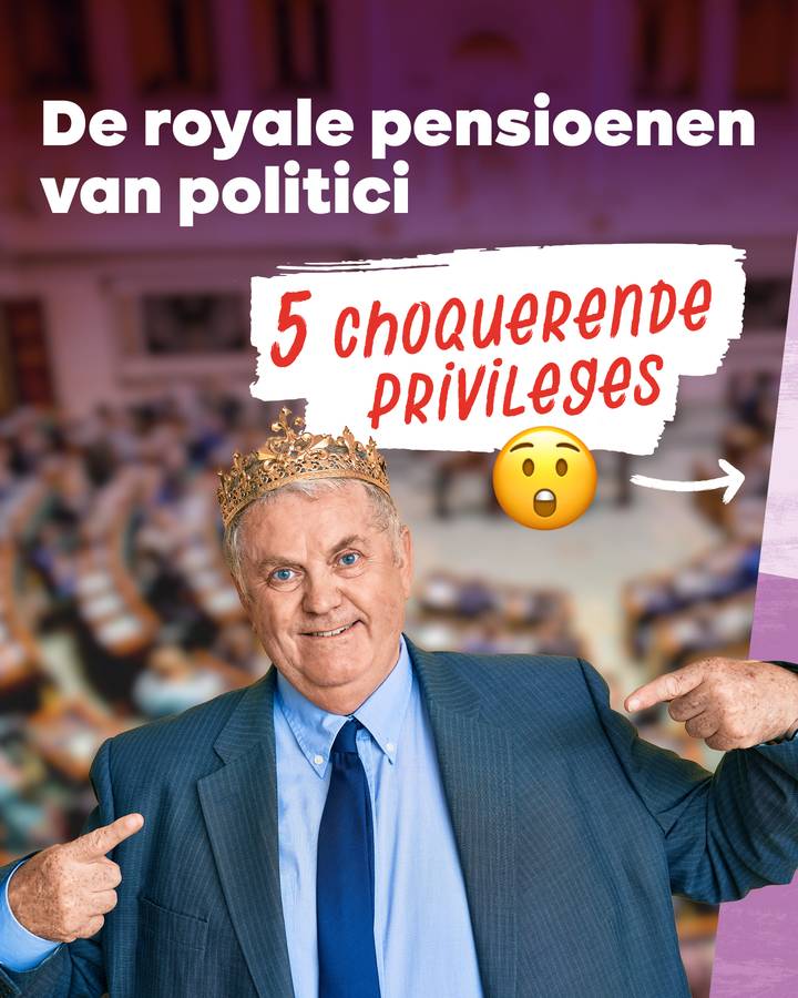beeld 1: De royale pensioenen van politici. 5 choquerende privileges