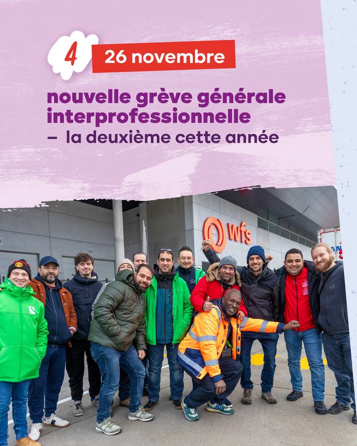 26 novembre nouvelle grève générale interprofessionnelle — la deuxième cette année