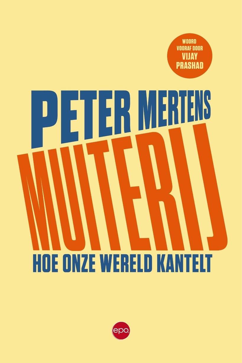 cover van het boek Muiterij van Peter Mertens