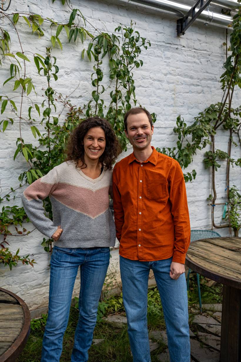 Simon De Beer en Oumnia Berrahal, PVDA-schepen in Vorst