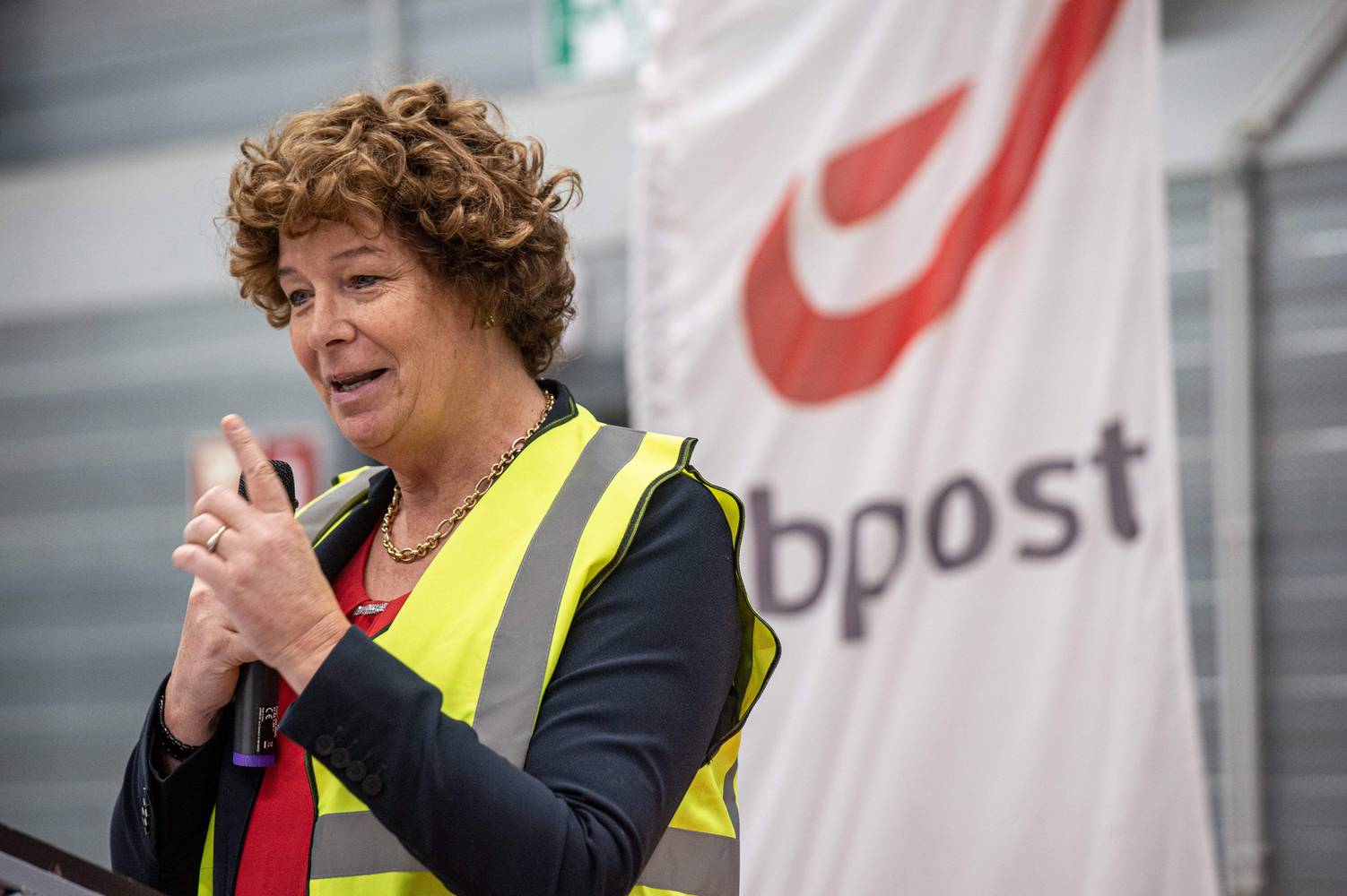 Petra De Sutter bij bpost 