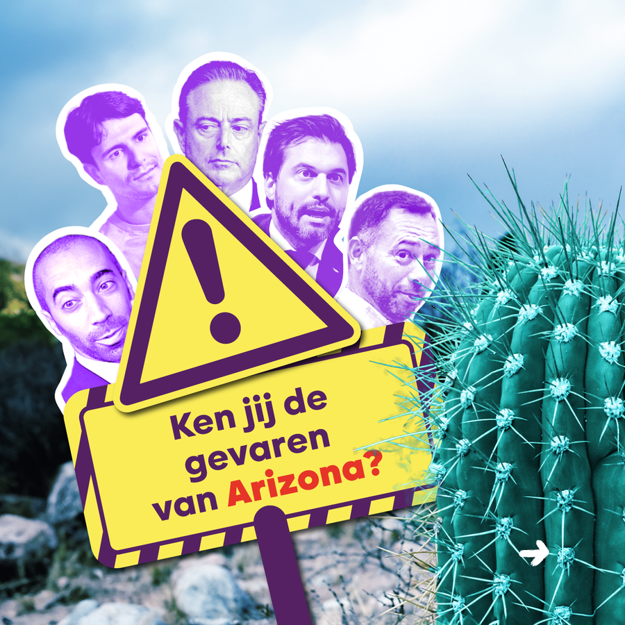 slide 1 van 10: Ken jij de gevaren van Arizona?