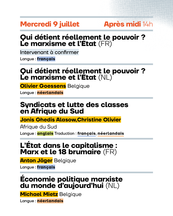 Marxist Summer School