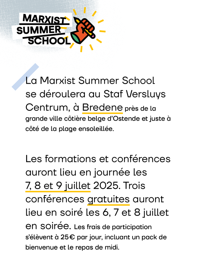 Marxist Summer School