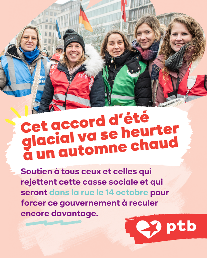 Slide 7 : photo de groupes de travailleurs en action avec leurs syndicats