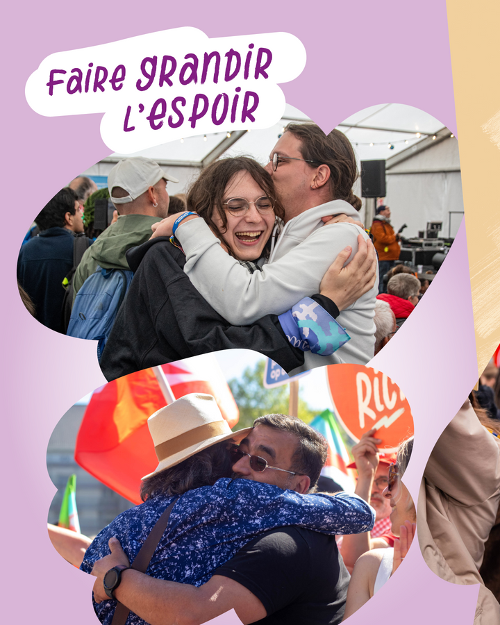 faire grandir l'espoir