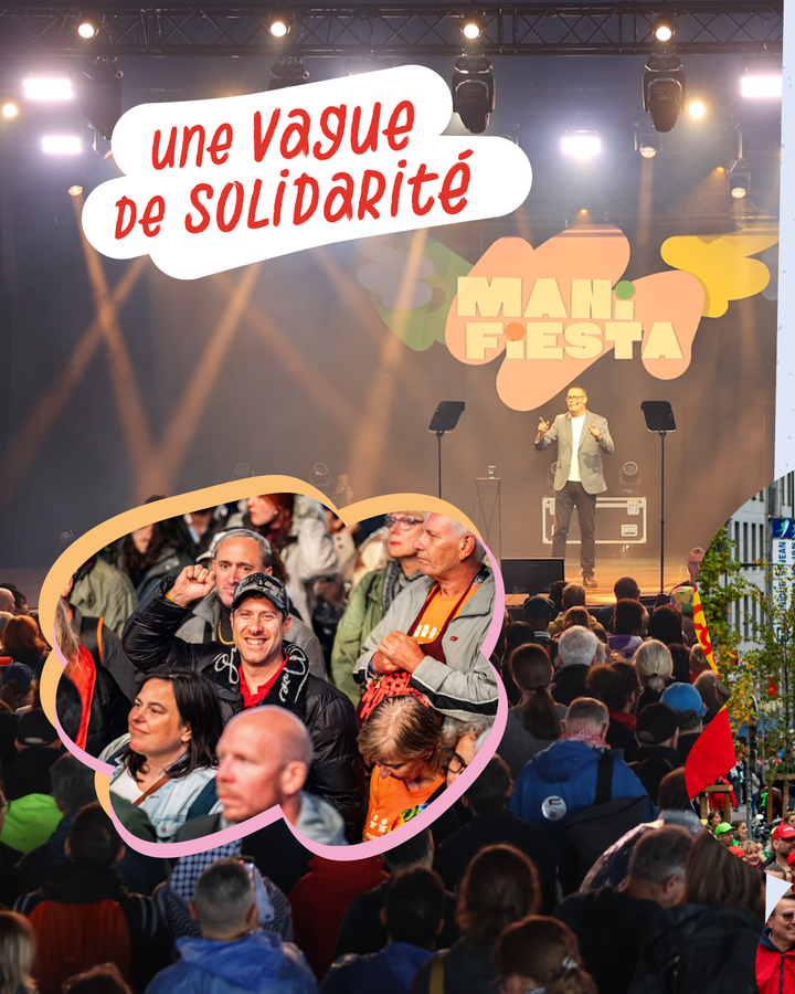 une vague de solidarité