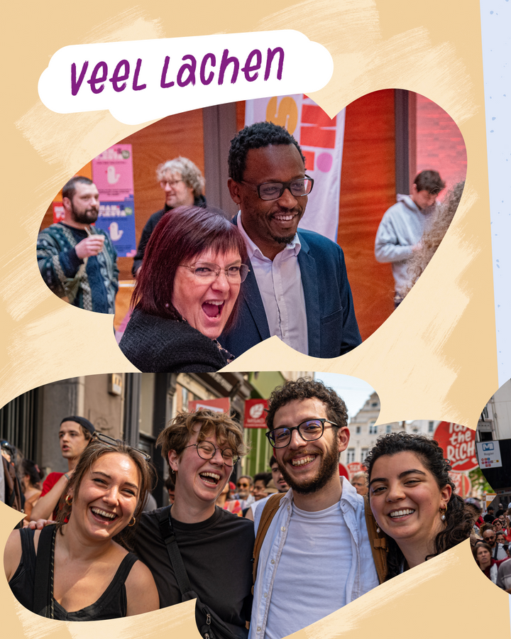 veel lachen