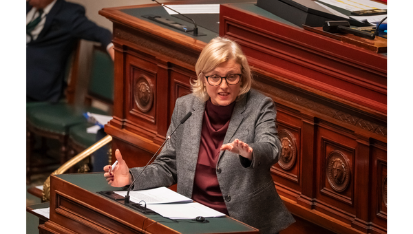 Sofie Merckx à la Chambre