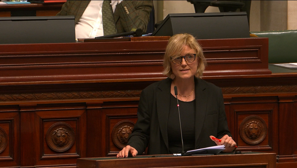 Sofie Merckx à la Chambre